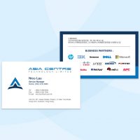 科技公司的咭片設計及印刷 technologies Company Business Card Design and Printing